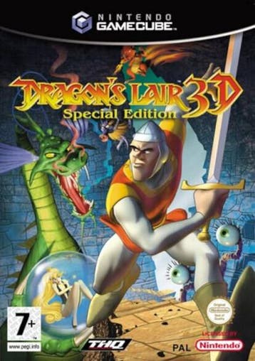 Dragons Lair 3D - Special Edition (German) [Gamecube], Spelcomputers en Games, Ophalen of Verzenden, Zo goed als nieuw