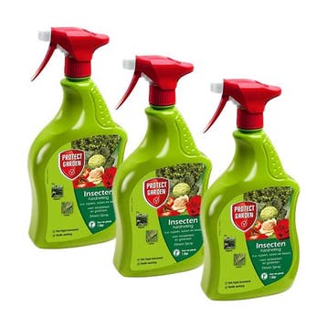 Insectenspray | Protect Garden | 1 liter | 3 stuks, Verzenden, Nieuw