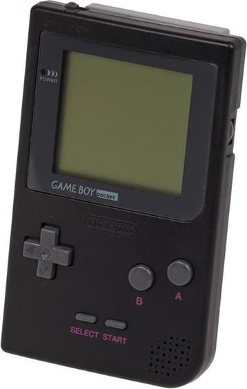 Nintendo Game Boy Pocket Zwart (Nette Staat & Krasvrij Sc..., Spelcomputers en Games, Spelcomputers | Nintendo Game Boy, Ophalen of Verzenden