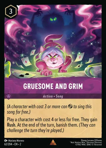 [62/204][S2] - GRUESOME AND GRIM ENG NON-FOIL [M/NM], Verzenden, Nieuw