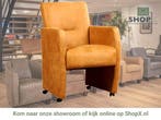 Leren eetkamerstoel Pleasure - Kenia Cognac (cognac) - Met, Eigentijds, Modern, Bruin, Nieuw, Leer