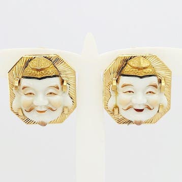 Oorbellen - 18 karaat Geel goud, Sieraden, Tassen en Uiterlijk, Oorbellen, Nieuw