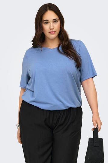 ONLY t-shirt Coral v-hals Maat:, Kleding | Dames, Verzenden, Nieuw, Overige kleuren
