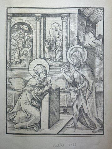 Hans Leonhard Schäufelein (c.1480-1540) - Noli me tangere