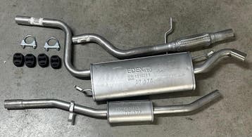 Complete uitlaat Einddemper + middenpijp Fiat Seicento 1.1, Verzenden, Nieuw
