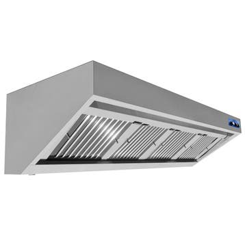 Afzuigkap | Schuin Model | Incl. Motor | 3000m³/u | Regelaar, Verzenden, Nieuw in verpakking