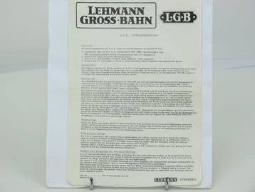 LGB Info blad #68 LGB Bedienungsanleitung (LGB Info bladen), Verzamelen, Ophalen of Verzenden, Gebruikt, Overige typen