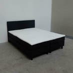 Boxspring Bravo 70 x 200 Stof Antraci €209,- *Outlet*, Grijs, Nieuw, 200 cm, Eenpersoons