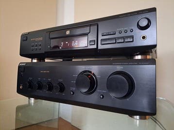 Sony - TA-FE320R Stereo Geïntegreerde Versterker & CDP-XE530, Nieuw