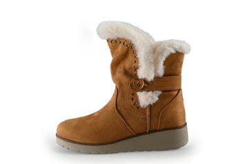 Skechers Enkellaarzen Meisjes in maat 32 Cognac, Verzenden, Jongen of Meisje, Schoenen, Skechers