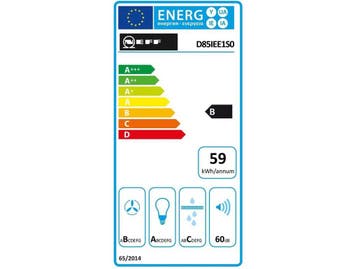 Neff D85IEE1S0 - Afzuigkap - 670 m³/uur - Zwart, Verzenden, Nieuw