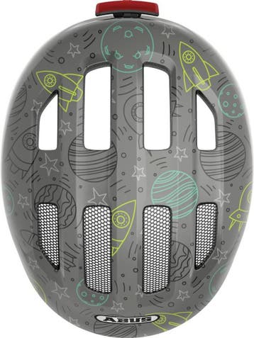 ABUS kinderhelm Smiley 3.0 LED - fietshelm met licht - diepe, Ophalen of Verzenden, Zo goed als nieuw, Abus