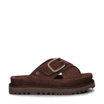 Warmbat Australia Wondai sandalen voor dames in het Bruin, Bruin, Verzenden, Nieuw, Sandalen of Muiltjes