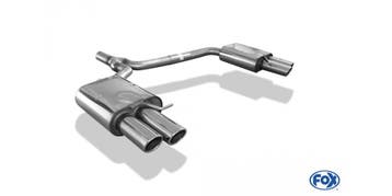 FOX Audi A4 B8 Sedan/ Avant + S-Line einddemper rechts/links, Auto-onderdelen, Verzenden, Nieuw
