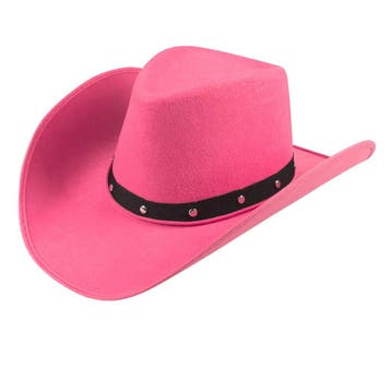 Cowboy Hoed Wichita Knalroze, Kleding | Dames, Carnavalskleding en Feestkleding, Ophalen of Verzenden, Nieuw