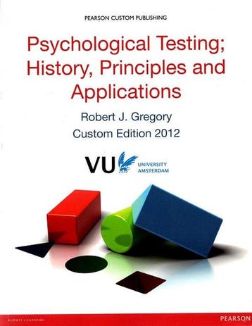 Psychological testing history principles and a 9781781344651, Boeken, Studieboeken en Cursussen, Zo goed als nieuw