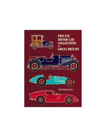PRIVATE MOTOR CAR COLLECTIONS OF GREAT BRITAIN, Nieuw, Author