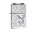 Zippo Playboy high polish (chrome), Verzenden, Nieuw, Aansteker