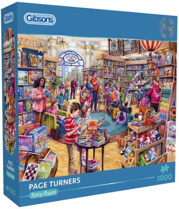 Tony Ryan - Page Turners Puzzel (1000 stukjes) | Gibsons -, Verzenden, Nieuw