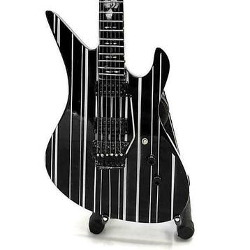 Miniatuur replica Schecter gitaar S. Gates Avenged Sevenfold, Ophalen of Verzenden, Nieuw, Pop, Beeldje of Miniatuur