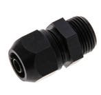 9x6mm & G3/8 Aluminium Rechte Knelfitting Buitendraad, Verzenden, Nieuw