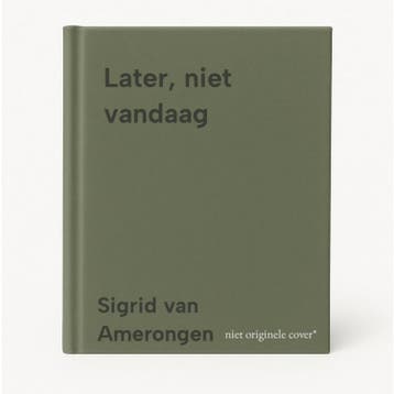 Later, niet vandaag 9789082921403 Sigrid van Amerongen, Verzenden, Zo goed als nieuw, Sigrid van Amerongen