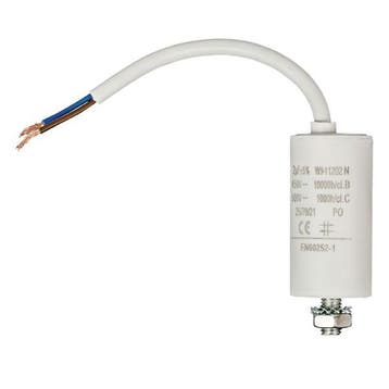Condensator - Aanloop - 2.0 F (Max. 450V, Met kabel), Verzenden, Nieuw