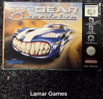Topgear Overdrive (Nintendo 64 tweedehands game), Spelcomputers en Games, Games | Nintendo 64, Ophalen of Verzenden, Zo goed als nieuw