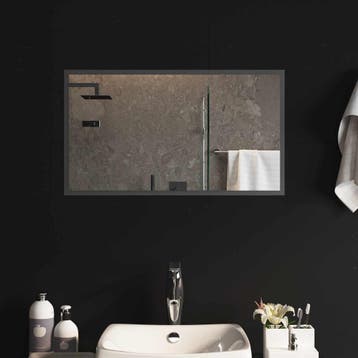 vidaXL LED Badkamer Spiegel Transparant 70 x 40 cm gehard, Huis en Inrichting, Verzenden, Nieuw