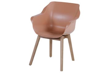 Hartman Sophie Element tuinstoel Italian terre met teak, Ophalen of Verzenden, Nieuw