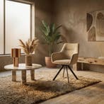 Stoel Bliss with armrest - taupe, Ophalen of Verzenden, Nieuw