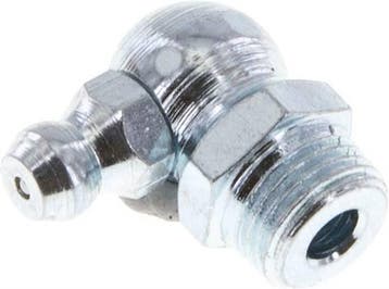 90° Haakse Smeernippel Staal R 1/8 Inch DIN 71412 [5 Stuks], Verzenden, Nieuw
