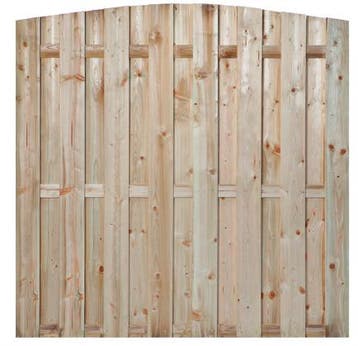 Schutting Tuinscherm Den Haag 180x180cm Geimpregneerd Grenen, Tuin en Terras, Schuttingen, 1 tot 2 meter, Minder dan 3 meter, Nieuw