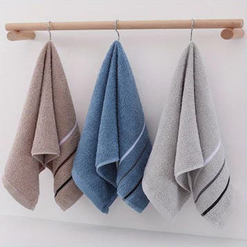 Pluche Katoenen Handdoekenset - Zacht & Absorberend, Diverse