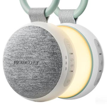 Momcozy Draagbare geluidsmachine met nachtlampje, witte ruis, Verzenden, Zo goed als nieuw
