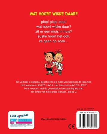 AVI E3 Wat hoort Wiske daar? / Suske en Wiske Junior / 1, Verzenden, Gelezen, Inge Bergh