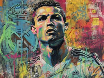 Canvas Fit - Alberto Ricardo - Cristiano Ronaldo: Leyenda, Nieuw
