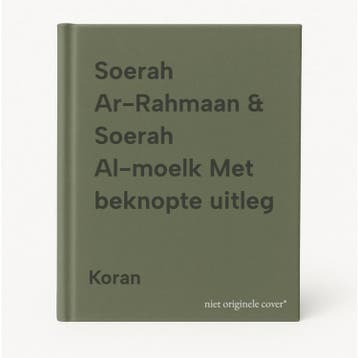 Soerah Ar-Rahmaan & Soerah Al-moelk Met beknopte uitleg, Verzenden, Gelezen, Koran