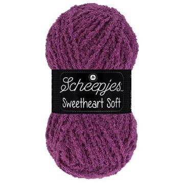 Scheepjes Sweetheart Soft 100g - 014 Paars, Verzenden, Nieuw