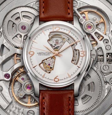 Hamilton - Jazzmaster Viewmatic Open Heart - Zonder, Nieuw