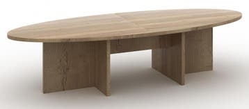Executive vergadertafel, 320x120cm, natuur eiken, Overige plaatsen, Ophalen of Verzenden, Nieuw in verpakking, Kast