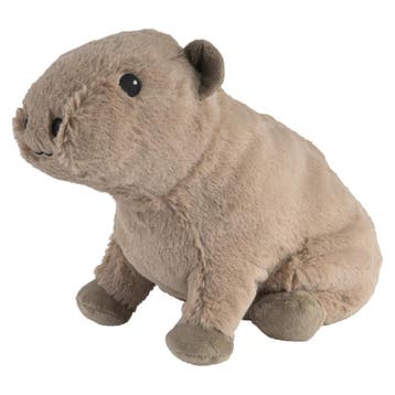 Warmies warmte/magnetron knuffel capibara - 24 cm, Verzenden, Nieuw