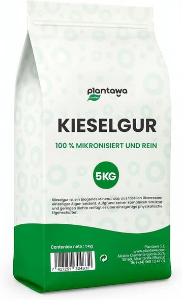 Diatomeeenaarde 5kg | 100% Natuurlijk | Retourdeal 28% Kort, Ophalen of Verzenden, Nieuw, Ongediertebestrijding