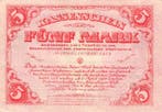 Russie Russland Pick S 227a 5 Mark 10 Oktober 1919 Unabha..., Postzegels en Munten, Bankbiljetten | Europa | Niet-Eurobiljetten