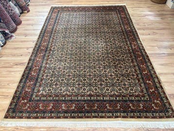 Bidjar - Vloerkleed - 3 m - 2 m - Royal Blumen fijne crème, Nieuw