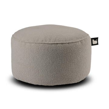 B-Poufe Indoor Poef Teddy - Soft Grey, Huis en Inrichting, Verzenden, Nieuw