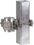 Dehn Roestvrij Staal Rail Klem Voor D50mm Buizen En D50x50mm, Doe-het-zelf en Verbouw, Verzenden, Nieuw, Overige typen