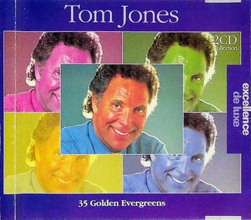 Tom Jones - 35 Golden Evergreens, Ophalen of Verzenden, Gebruikt