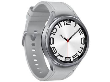 Samsung Galaxy Watch6 Classic Bluetooth 47 mm - Zilver, Verzenden, Zo goed als nieuw, Samsung