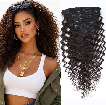 Remy Haarverlenging 120g | Diep Golvend | Laatste Stuk!, Sieraden, Tassen en Uiterlijk, Ophalen of Verzenden, Zo goed als nieuw